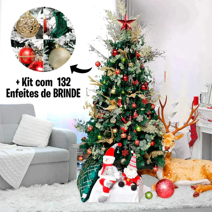 Árvore de Natal com Luzes e  Controle Remoto